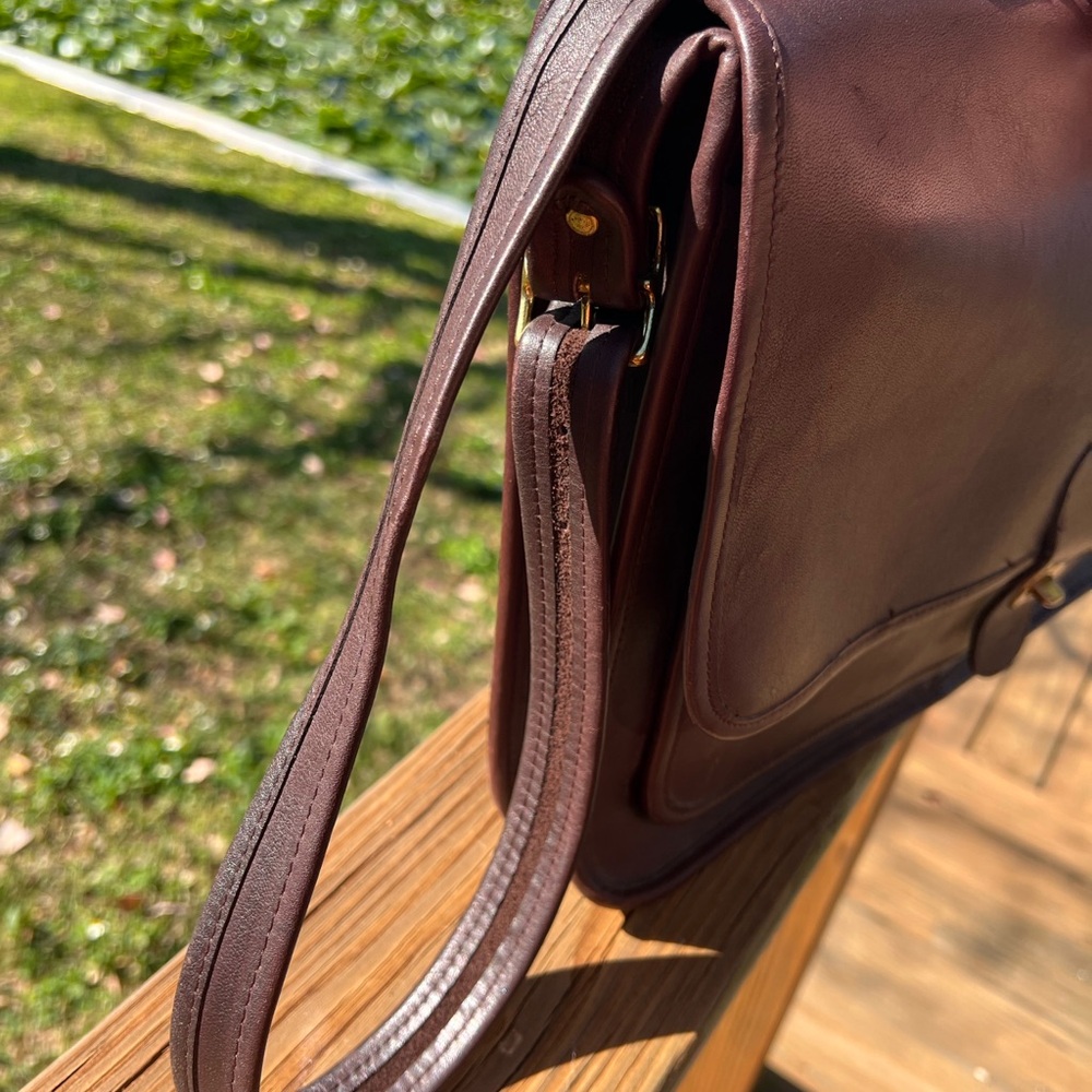✨SOLD✨ Vintage Coach Crossbody Messenger Laptop Metropolitan Briefcase 5180 EVC - Picture 10 of 16